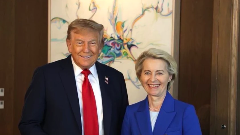 Von der Leyen ile Trump G7'de görüştü: AB ve ABD ticaret müzakereleri hızlanacak