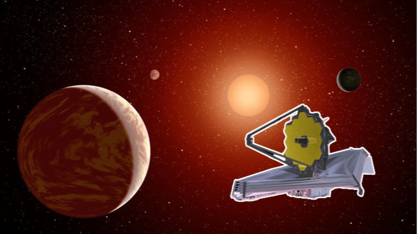 Webb teleskobu M cücesinin etrafında enkaz diski keşfetti Webb teleskobu M cücesinin etrafında enkaz diski keşfetti