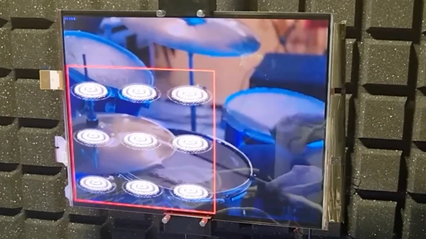 Yeni OLED ekranlar: Her piksel bir hoparlör
