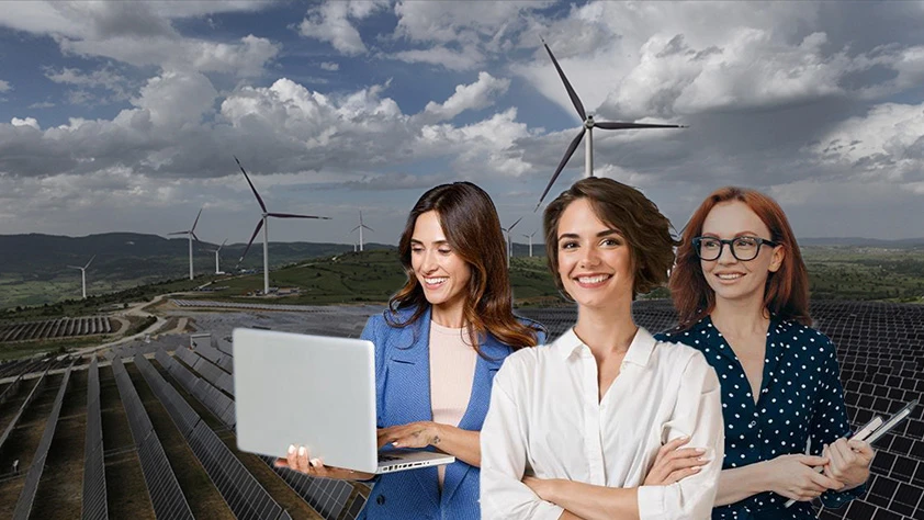 Yenilenebilir enerjiye kadın eli değiyor! Yenilenebilir enerjiye kadın eli değiyor!