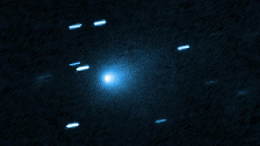 Yıldızlararası kuyruklu yıldız, Hubble’ın objektifine yakalandı