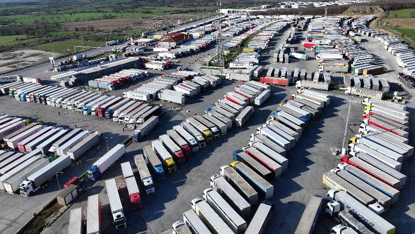 Yunan çiftçi eylemleri sınır kapılarını etkiliyor: Türk tarafında uzun tır kuyrukları oluştu