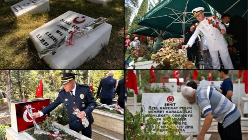 Yurt genelinde 15 Temmuz şehitleri anılıyor