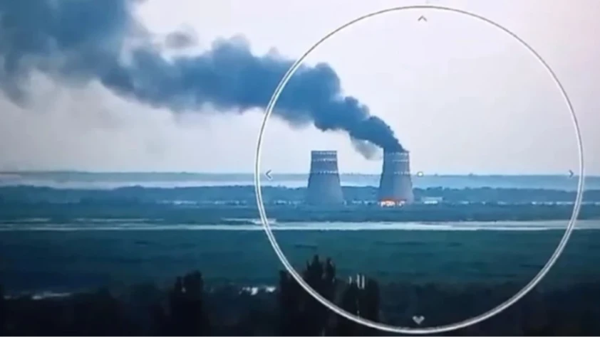 Zaporijya Nükleer Santrali'nde destek tesisi vuruldu! UAEA'dan nükleer güvenlik uyarısı