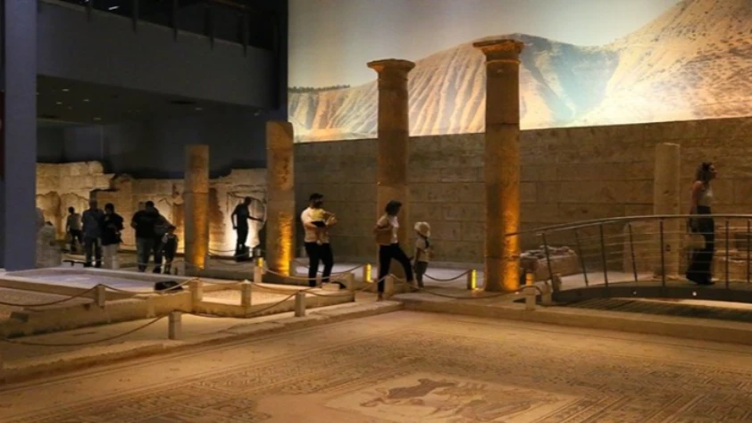 Zeugma Mozaik Müzesi'nde Kurban Bayramı hareketliliği