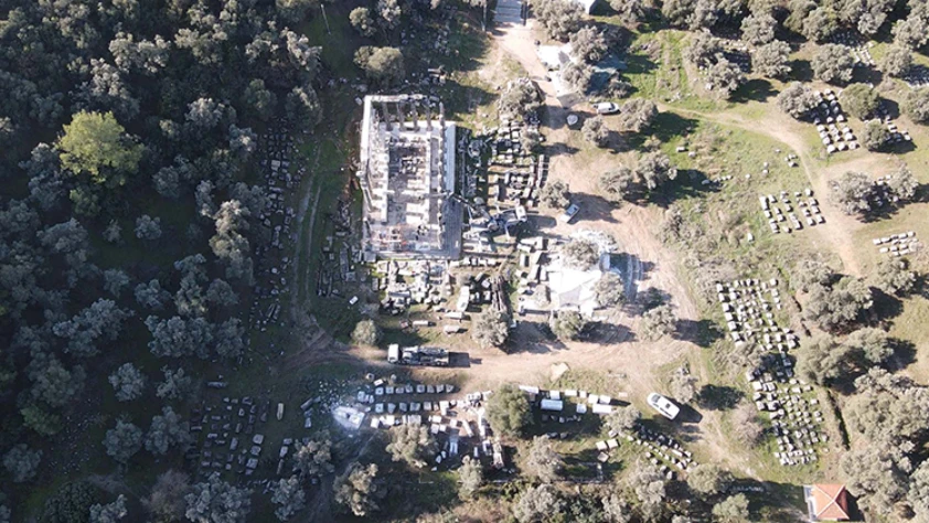 Zeus Tapınağı eski ihtişamına kavuşmak üzere