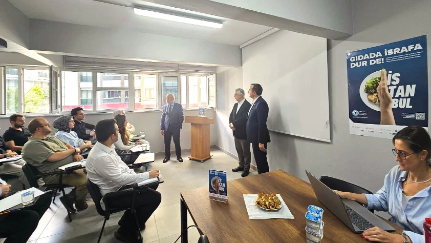 Zincir market personeline ‘Gıdada İsrafa Dur De’ eğitimi