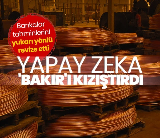 Yapay zeka talebi bakır piyasasını kızıştırdı