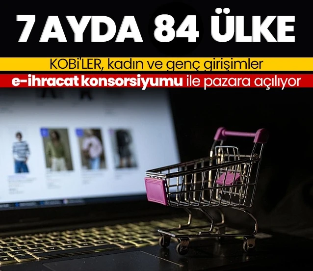 7 ayda 84 ülke! KOBİ'ler ve girişimciler e-ihracat konsorsiyumu ile pazara açılıyor
