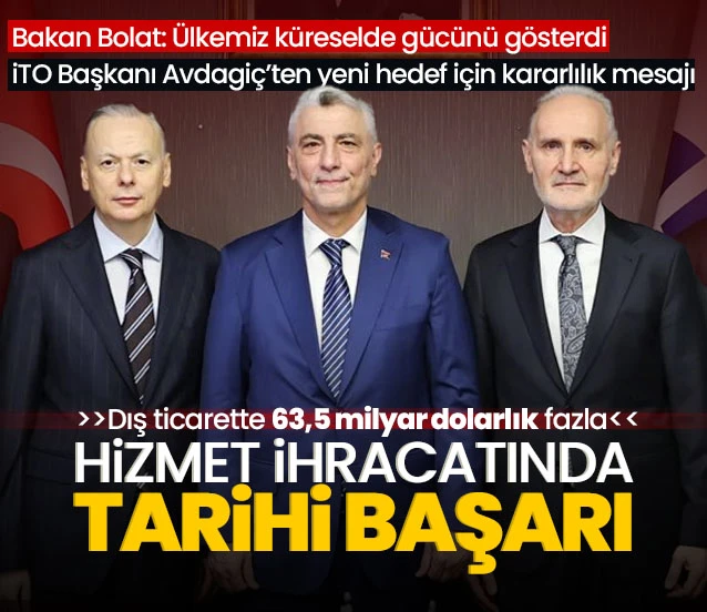 Hizmet ihracatında tarihi başarı: 63,5 milyar dolar fazla!