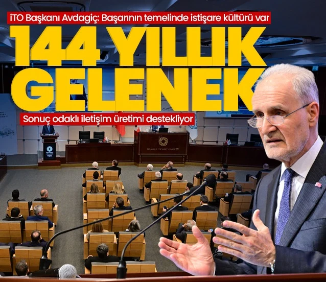 İstanbul iş dünyasının başarısının temelinde istişare kültürü var