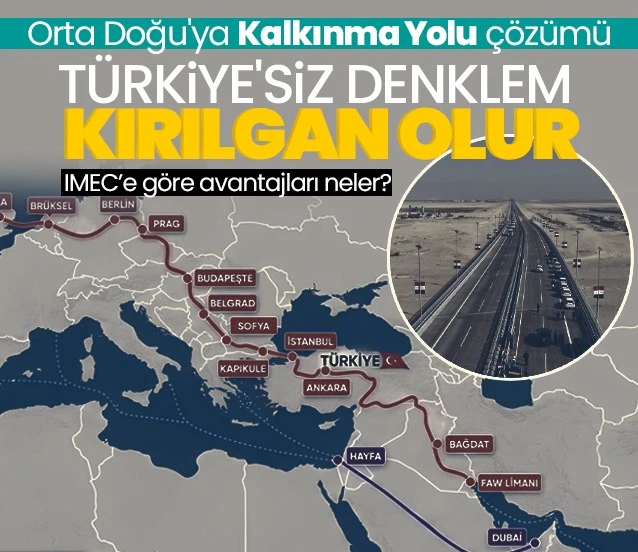 Kırılgan Orta Doğu’ya ‘Kalkınma Yolu’ çözümü! IMEC'e göre avantajları neler?