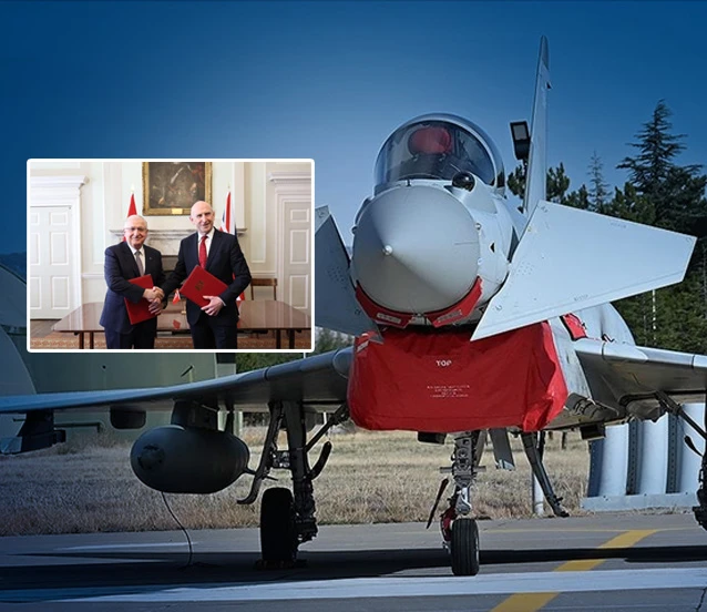 MSB açıkladı: Türkiye ve İngiltere, Eurofighter için destek ve lojistik sözleşmesi imzaladı