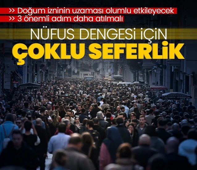 Nüfus dengesi için çoklu seferberlik çağrısı