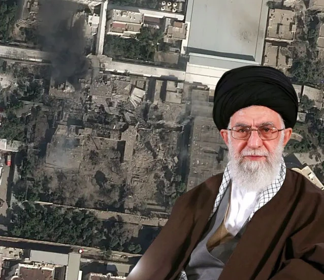 SON DAKİKA | Hamaney'in yerleşkesi hedef alındı: Uydu görüntüsü yayınlandı