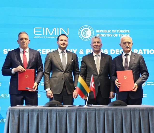 Türkiye ve Litvanya JETCO Protokolü imzaladı: Ticaret hacmi hedefi 1,5 milyar dolara yükseltildi