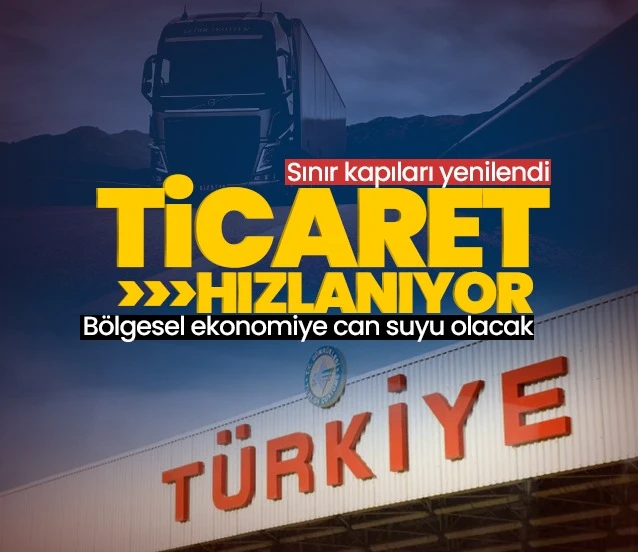 Yenilenen sınır kapılarıyla ticaret katlanacak