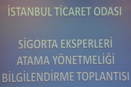 Sigorta Eksperleri Atama Yönetmeliği Bilgilendirme Toplantısı - 11 Kasım 2015 Sigorta Eksperleri Atama Yönetmeliği Bilgilendirme Toplantısı - 11 Kasım 2015