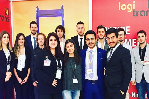 Lojistik fuarında devlerle buluştular Lojistik fuarında devlerle buluştular