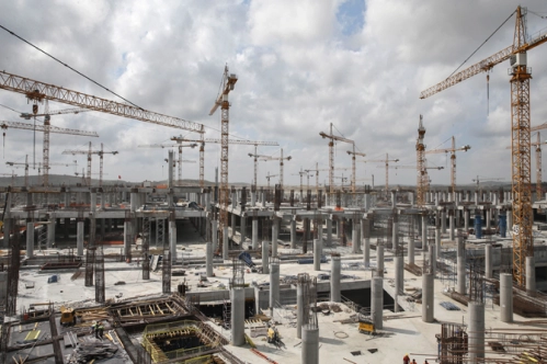 Dünyanın en büyüğünde yüzde 30 tamamlandı Dünyanın en büyüğünde yüzde 30 tamamlandı