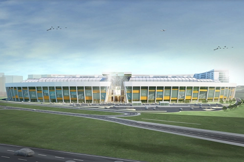Giant exhibition center in Istanbul Giant exhibition center in Istanbul