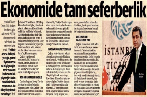 Ekonomide tam seferberlik Ekonomide tam seferberlik