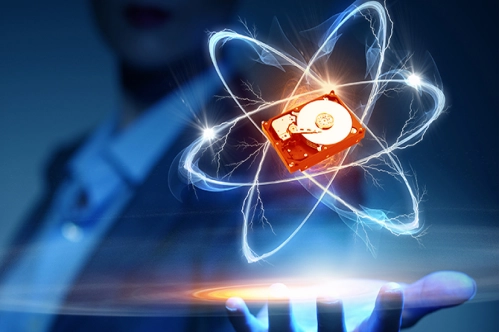 Atomlar sabit disk oluyor Atomlar sabit disk oluyor