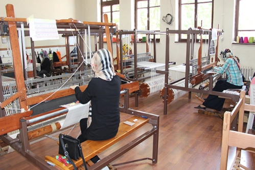 Lefke bezi yeniden hayat buldu Lefke bezi yeniden hayat buldu