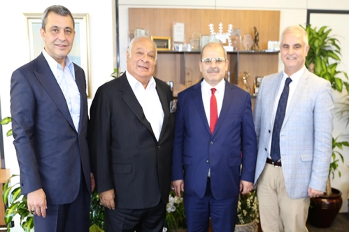 Vakıfbank’ın Genel Müdürü’ne ziyaret Vakıfbank’ın Genel Müdürü’ne ziyaret