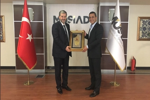 Çağlar’dan, MÜSİAD’ın yeni başkanına ‘hayırlı olsun’ ziyareti Çağlar’dan, MÜSİAD’ın yeni başkanına ‘hayırlı olsun’ ziyareti