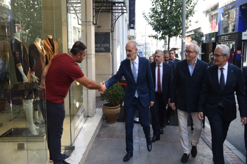 İTO Başkanı Avdagiç Osmanbey'de İTO Başkanı Avdagiç Osmanbey'de