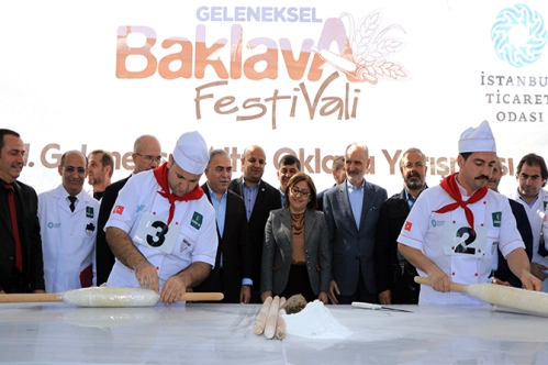 11. Baklava Festivali’nde 2 ton baklava ikram edildi 11. Baklava Festivali’nde 2 ton baklava ikram edildi