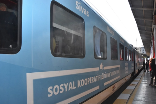 Sosyal tren 2’nci seferinde Sosyal tren 2’nci seferinde