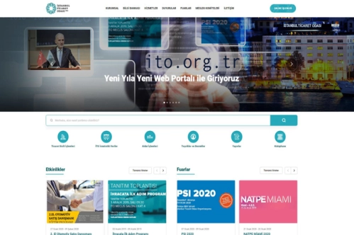 İTO yeni yıla yeni web portalla giriyor İTO yeni yıla yeni web portalla giriyor