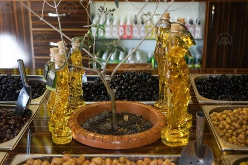 Zeytinyağı fiyatları üreticinin yüzünü güldürüyor Zeytinyağı fiyatları üreticinin yüzünü güldürüyor
