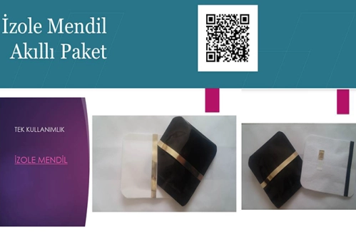 İzole mendil ile minimum temas, maksimum hijyen İzole mendil ile minimum temas, maksimum hijyen