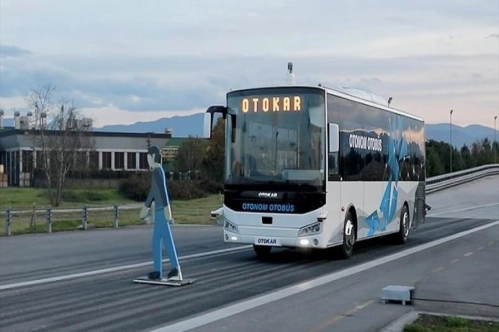 Türkiye'nin sürücüsüz otobüsü testleri başarıyla geçti Türkiye'nin sürücüsüz otobüsü testleri başarıyla geçti