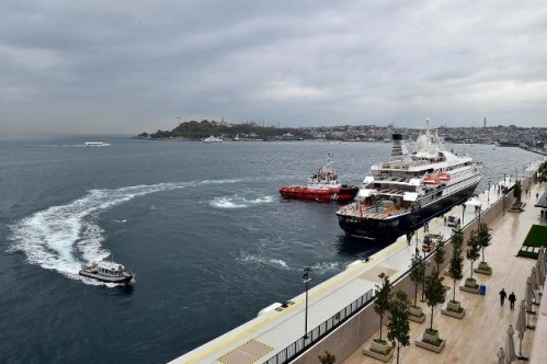Galataport İstanbul, ilk yolcu gemisini kruvaziyer terminalinde ağırladı Galataport İstanbul, ilk yolcu gemisini kruvaziyer terminalinde ağırladı