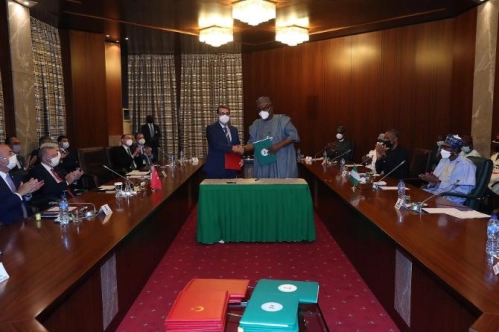 Türkiye ve Nijerya enerji alanında 3 mutabakat zaptı imzaladı Türkiye ve Nijerya enerji alanında 3 mutabakat zaptı imzaladı