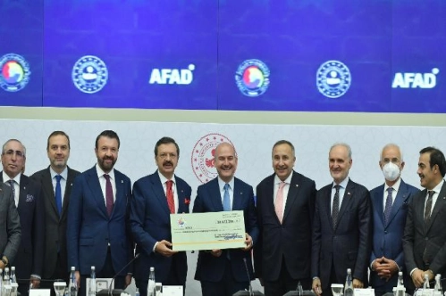 Doğal afetlere yönelik 50.5 milyon lira yardım Doğal afetlere yönelik 50.5 milyon lira yardım