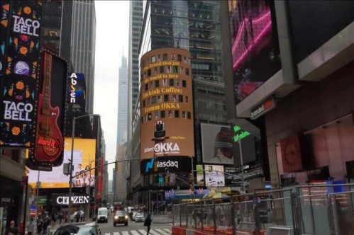 Türk kahvesi New York Times Meydanı'nda tanıtılacak Türk kahvesi New York Times Meydanı'nda tanıtılacak