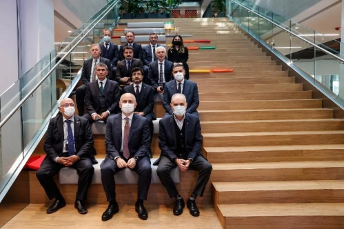 Bakan Karaismailoğlu, Teknopark İstanbul’da Bakan Karaismailoğlu, Teknopark İstanbul’da