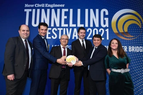 Avrasya Tüneli inovasyon ödülü aldı Avrasya Tüneli inovasyon ödülü aldı