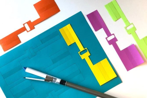 Origamiden ilham alan tıbbi yama Origamiden ilham alan tıbbi yama