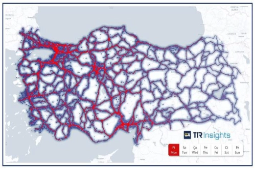 Karayolu yük taşımasında en yoğun trafik ‘Kocaeli- İstanbul’ arasında Karayolu yük taşımasında en yoğun trafik ‘Kocaeli- İstanbul’ arasında