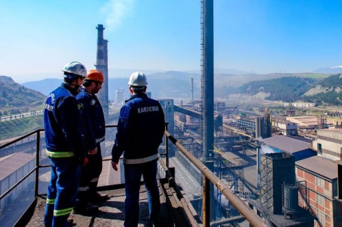 KARDEMİR enerji üretimiyle de ülke ekonomisine katkı sağlıyor KARDEMİR enerji üretimiyle de ülke ekonomisine katkı sağlıyor