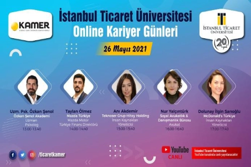Kariyer günü ve kongrelere online ortamda devam Kariyer günü ve kongrelere online ortamda devam