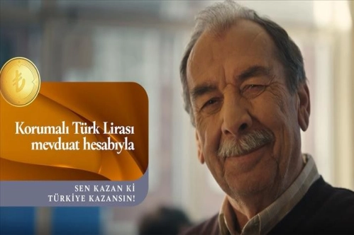 'Kur korumalı Türk lirası mevduatı' kamu spotuyla tanıtıldı 'Kur korumalı Türk lirası mevduatı' kamu spotuyla tanıtıldı