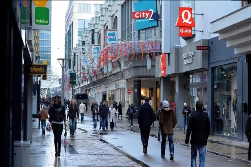 Belçika'da enflasyon rekor seviyeyi korudu Belçika'da enflasyon rekor seviyeyi korudu