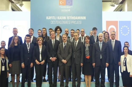 SGK'nin Kayıtlı Kadın İstihdamının Desteklenmesi Projesi tanıtıldı SGK'nin Kayıtlı Kadın İstihdamının Desteklenmesi Projesi tanıtıldı